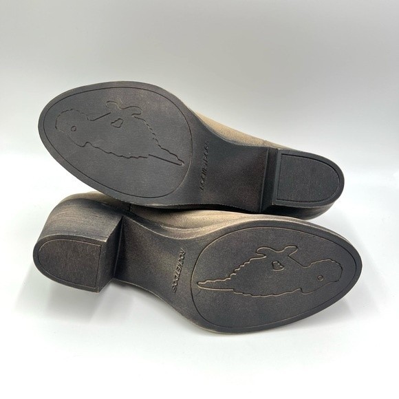 Rocket Dog Womens Faux Vegan Leather Weathered Western Style Brown Boots Size 10 - Picture 9 of 13